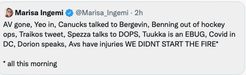 Marc Bergevin a déjà parlé aux Canucks!!!!