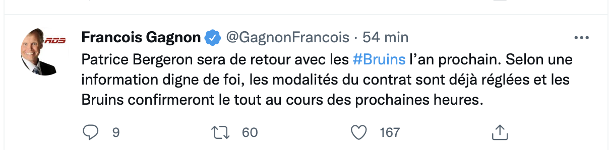 François Gagnon est en RETARD en MAUDIT...