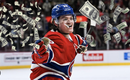 Pat Brisson se sert de David Pastrnak ENRICHIR Cole Caufield...