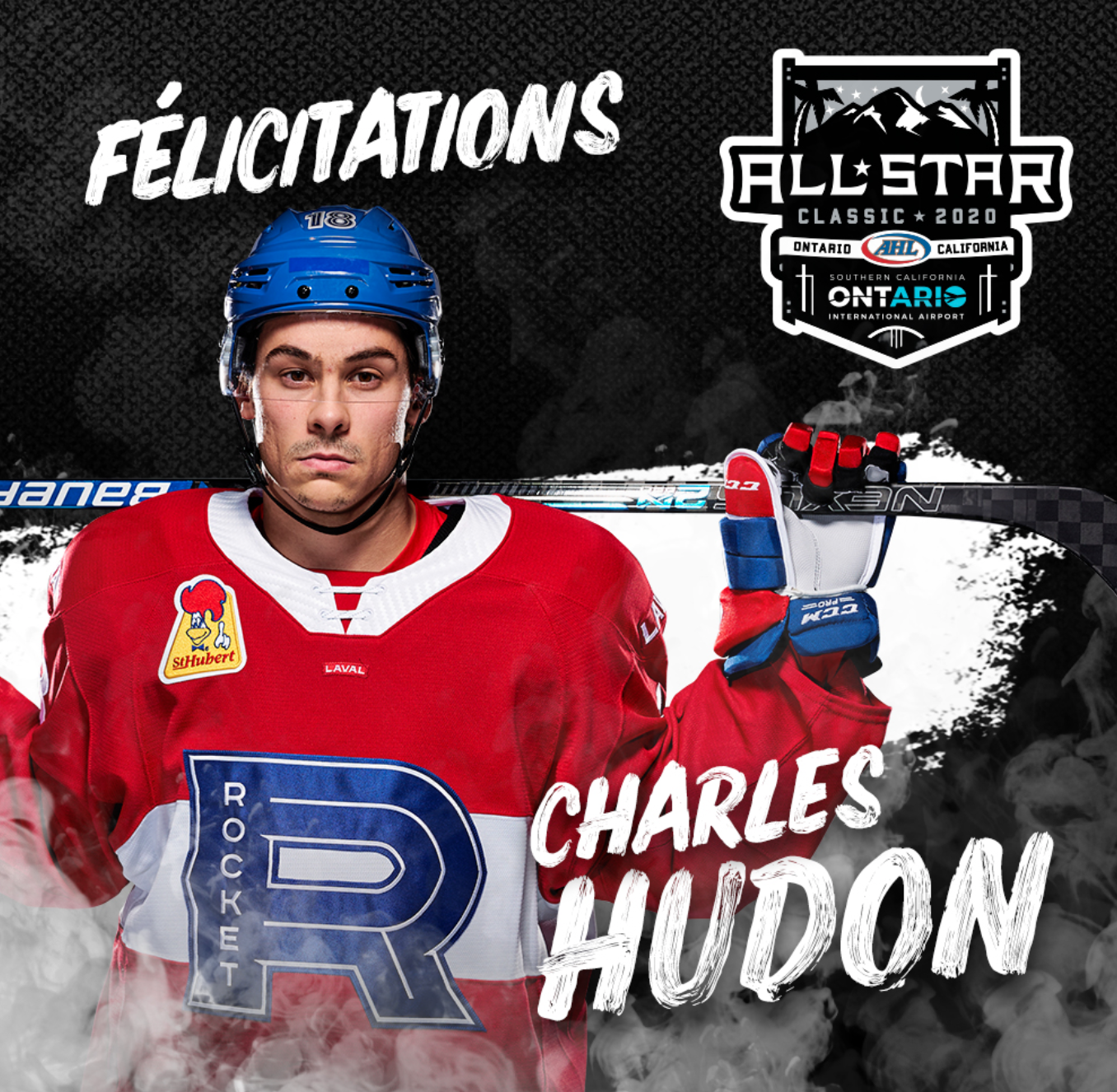 Hockey30 Là, il a l'étiquette à jamais...