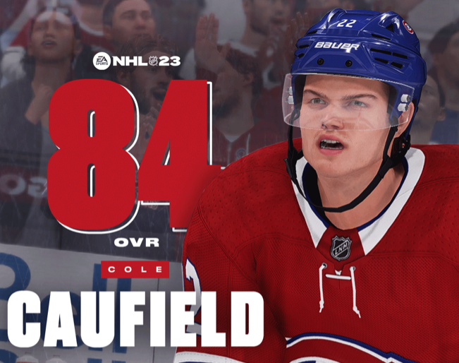 Hockey30 Cole Caufield sur les traces de Connor McDavid dans NHL23!!!!!