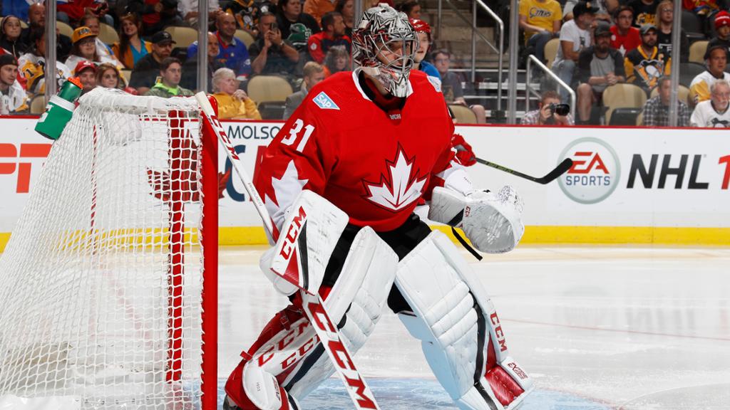Six gardiens sont sur la liste de TEAM Canada...