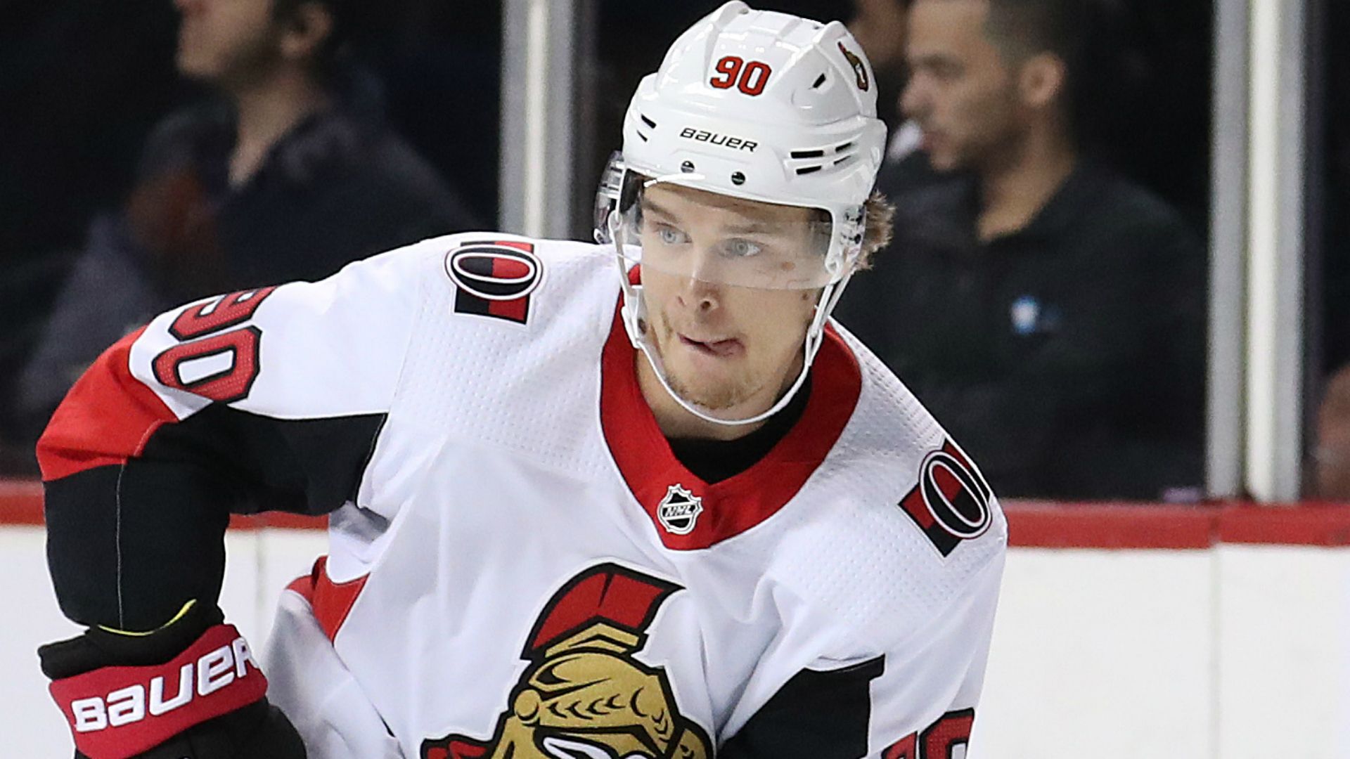 Hockey30 Vladislav Namestnikov dans les GRADINS en vue d'une