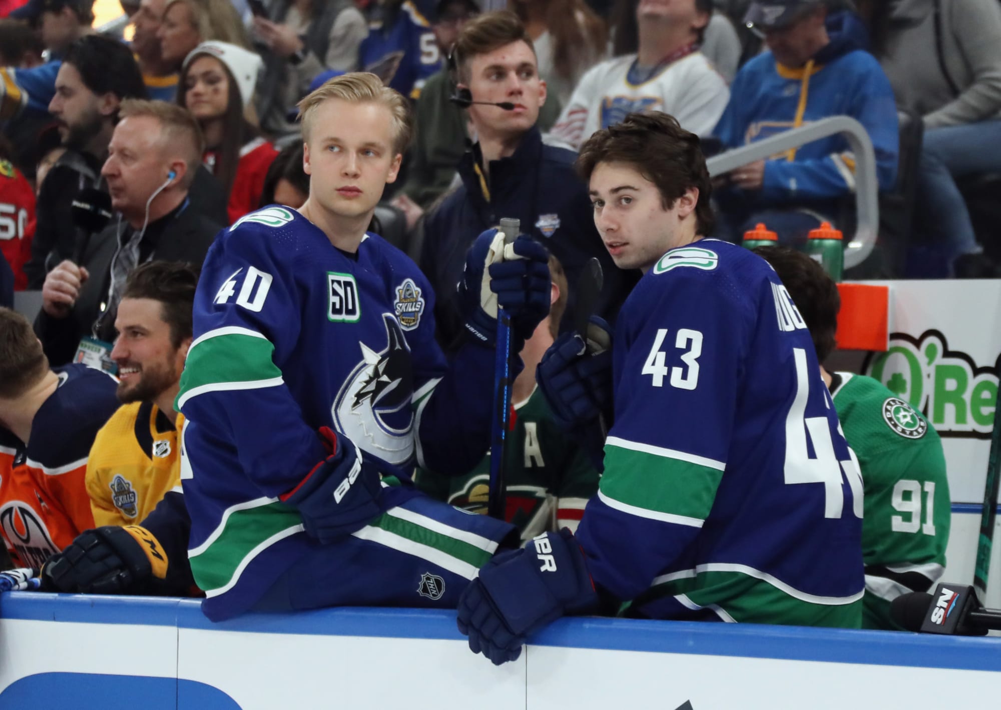 Elias Pettersson et Quinn Hughes...vont faire du GROS CASH avec leur image...